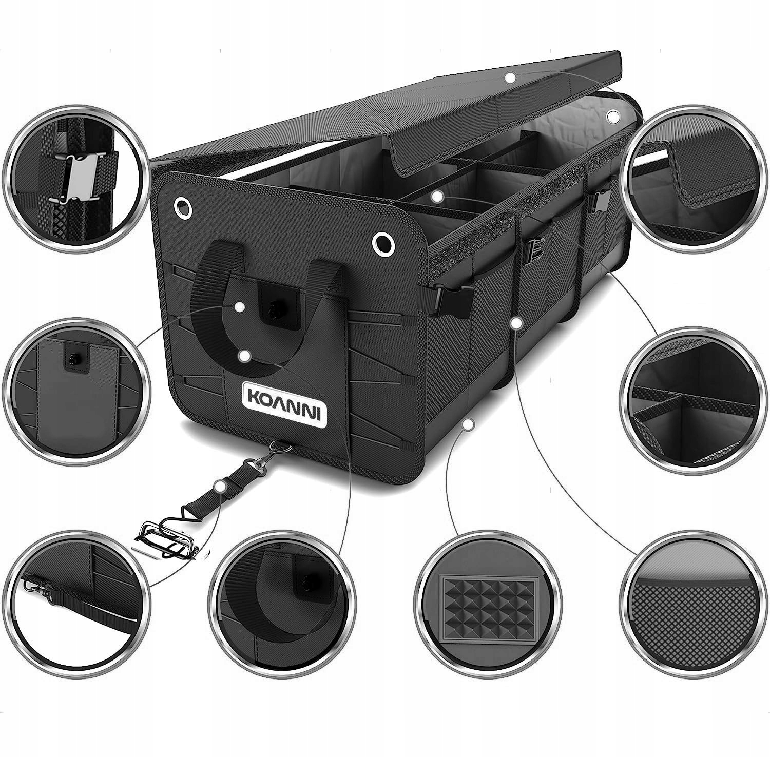 VELKÝ ORGANIZÉR DO KUFRU AUTA, KUFR, PEVNÁ SCHRÁNKA + CHLADIČ Katalogové číslo výrobce mix166 samochodowy termo