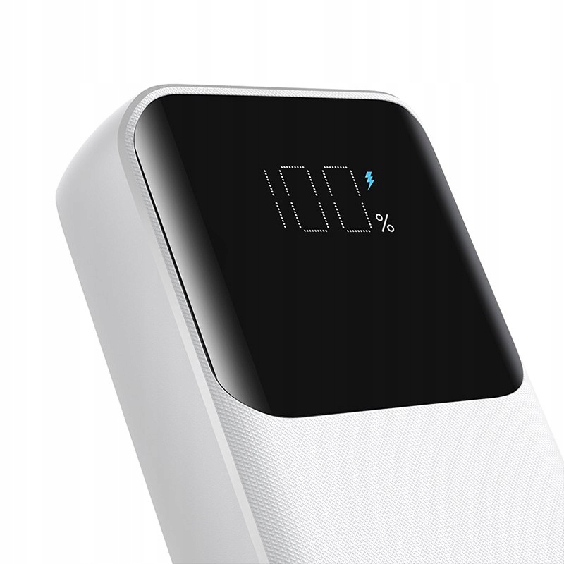 Mini powerbanka 10000 mAh s vestavěnými kabely JR-PBC06 30W bílá Barva bílá