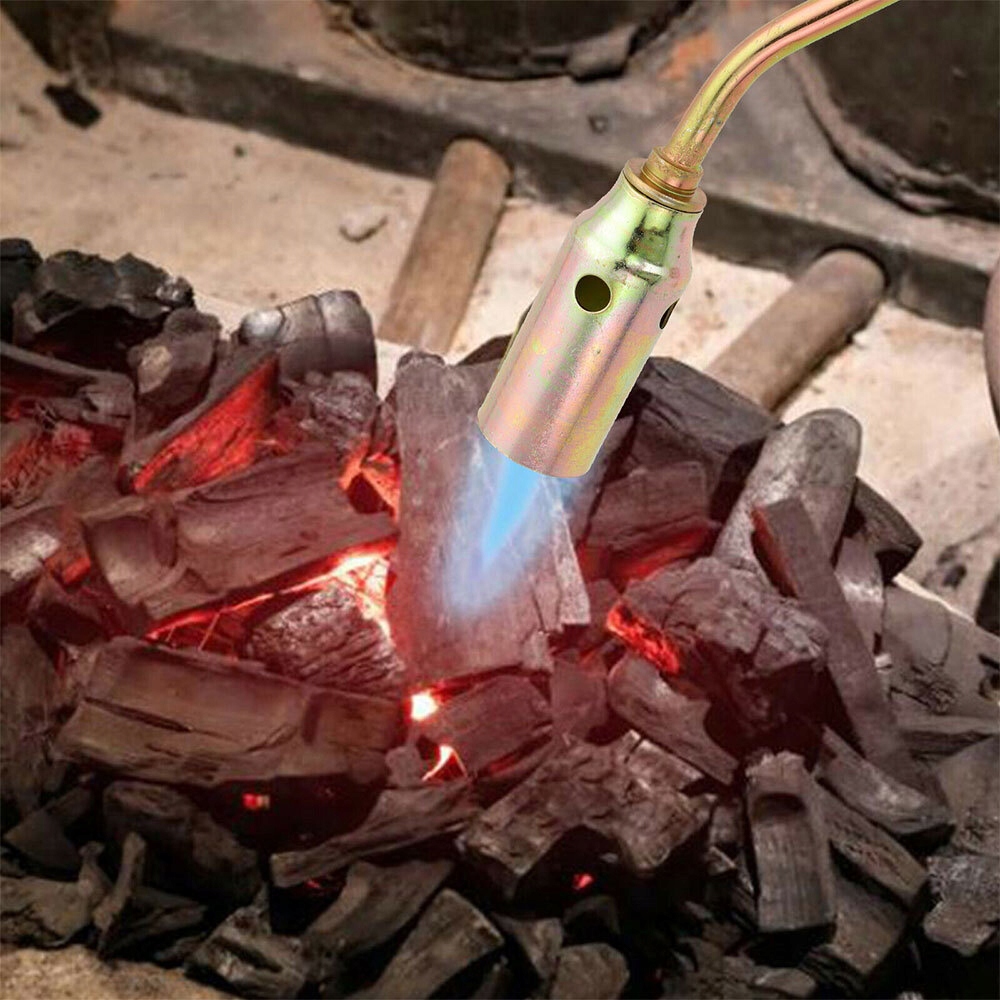 PLYNOVÝ HOŘÁK PRO POKRÝVAČSKÝ PAPÍR OPALOVÁNÍ SVAŘOVÁNÍ DLOUHÝ 85 cm + TRYSKA + HADICE Značka SilverTools