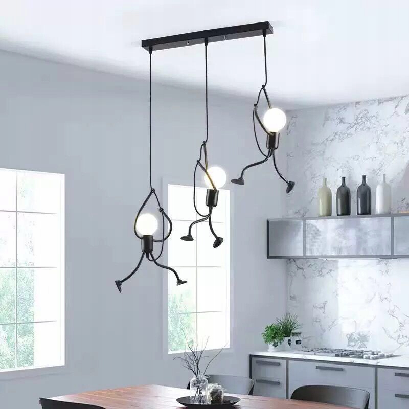 stropní svítidlo LED STROPNÍ SVÍTIDLO ZÁVĚSNÝ LUSTR ZÁVĚSNÝ ČLOVĚK