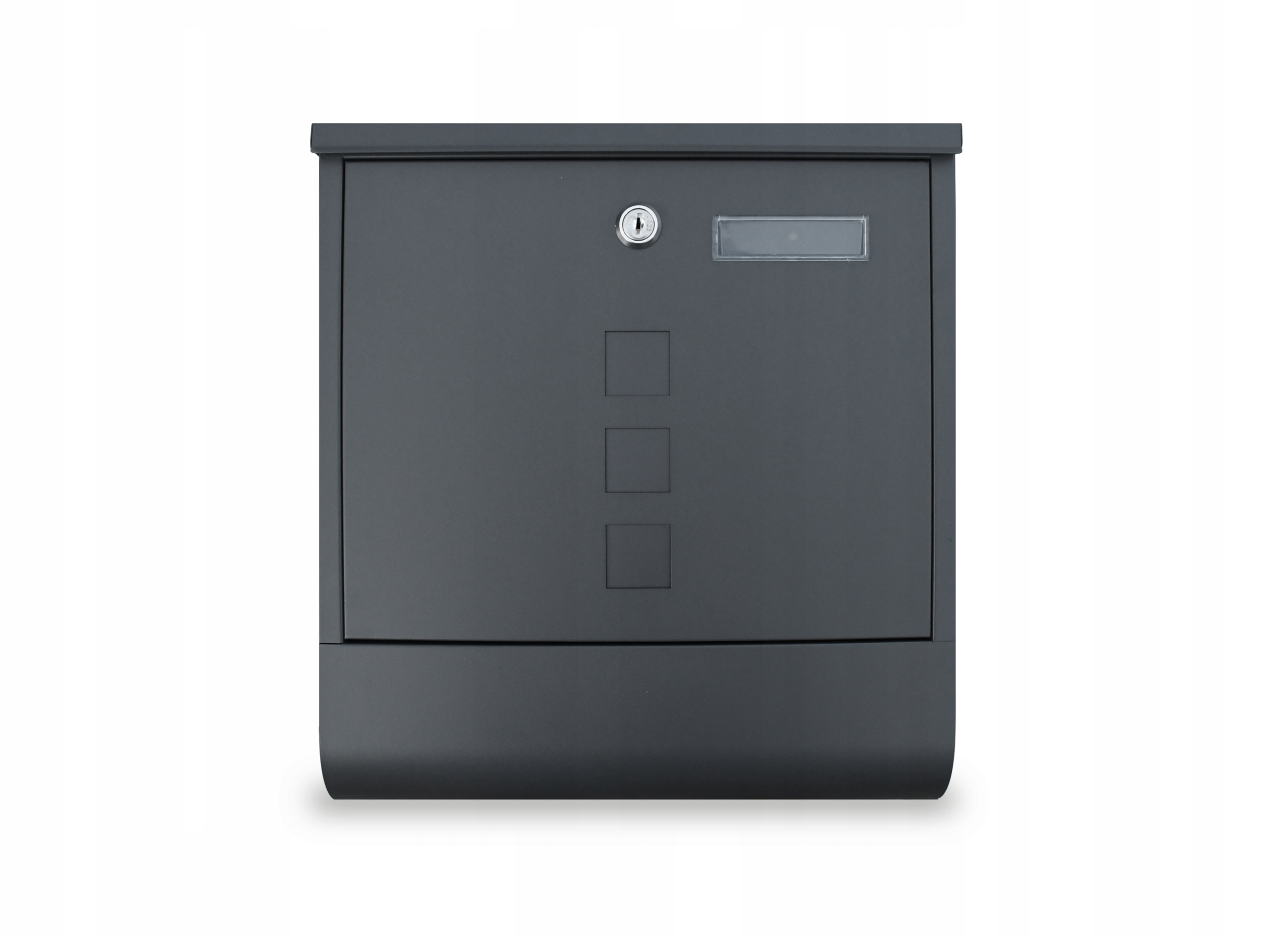 POŠTOVNÍ SCHRÁNKA POŠTOVNÍ na noviny ANTRACITOVÁ pošta do domu A4 Velká Kód výrobce 5903940083803
