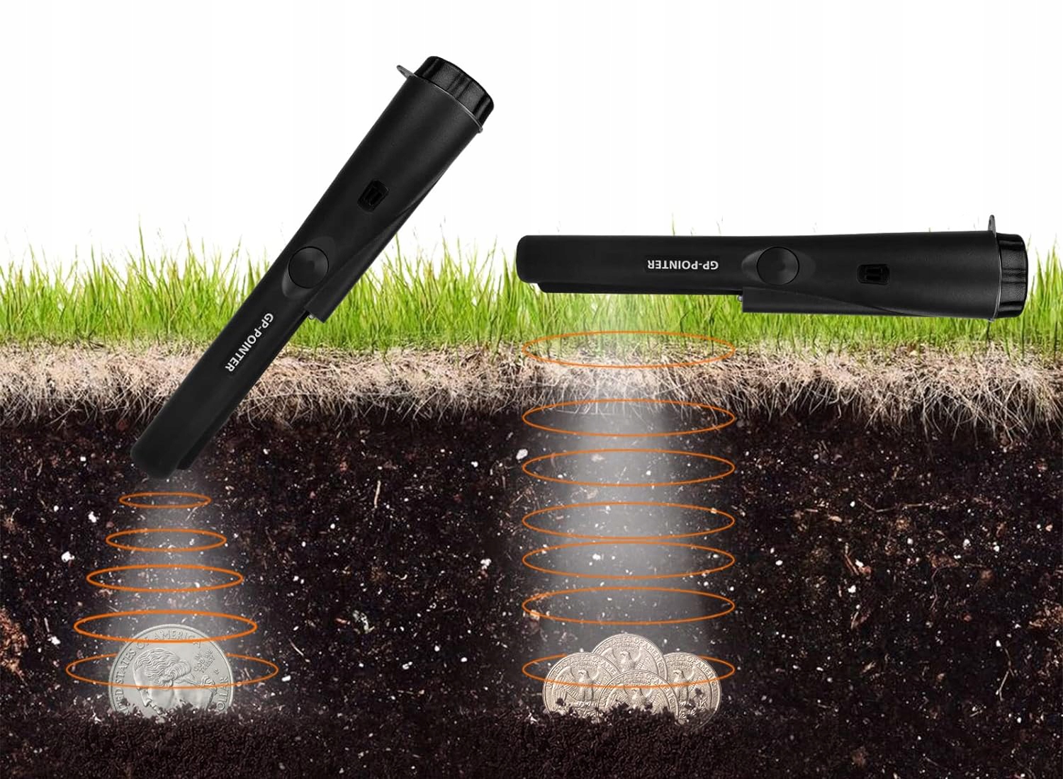 DETEKTOR KOVŮ GP POINTER PRO POINTER PINPOINTER Stav balení originální