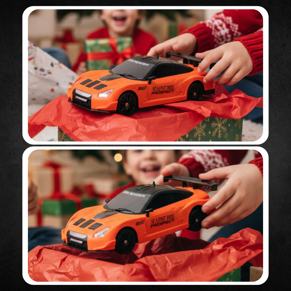 AUTO NA DÁLKOVÉ OVLÁDÁNÍ 4X4 S OVLADAČEM OVLÁDÁNÍM PRO DRIFT Měřítko 1:24