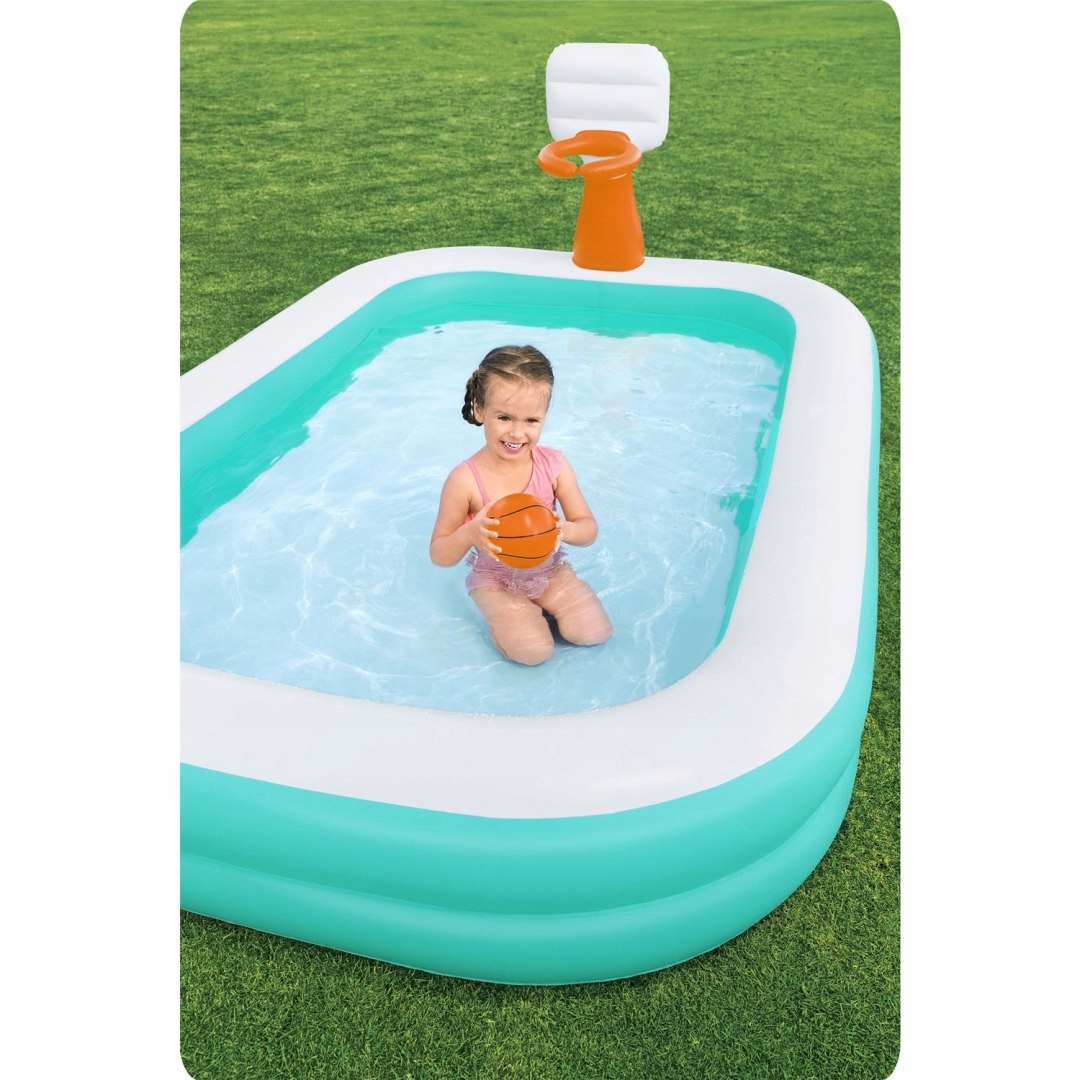 Nafukovací bazén Dunk'N Splash 251 x 168 x 102 cm Bestway 54445 Bestway Druh nafukovací