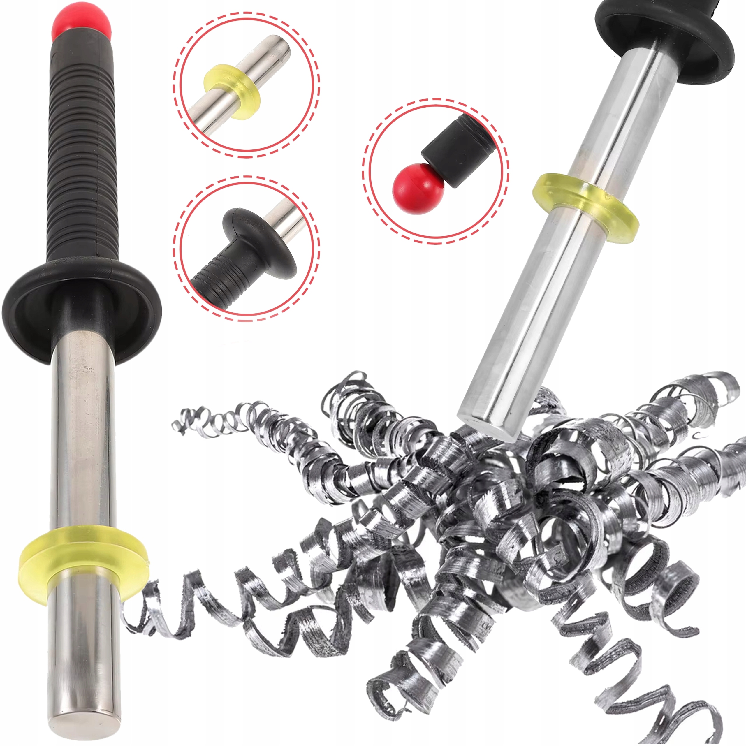 MAGNETICKÝ SBĚRAČ OCELOVÝCH PILIN HOŘČÍK DLOUHÝ 58 cm 580 mm Stav balení originální