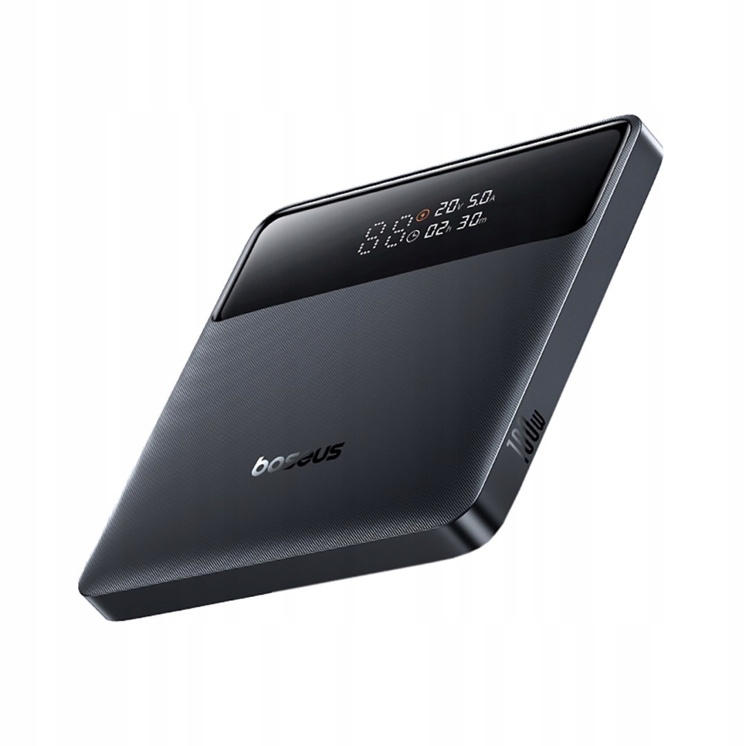 Powerbanka s displejem Blade H1 20000mAh USB-A USB-C 100W - černá BASEU Kapacita akumulátoru 20000 mAh