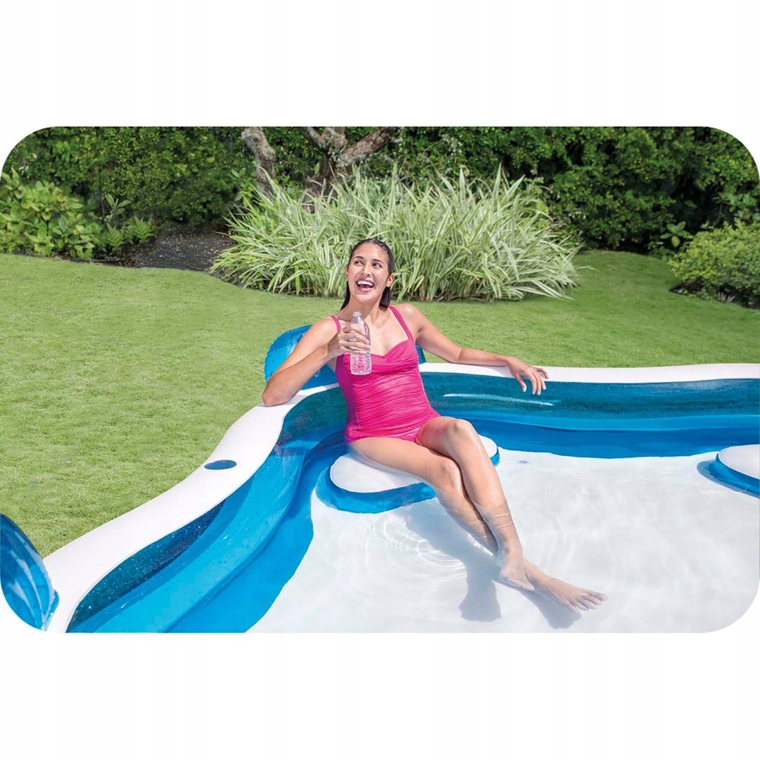 Nafukovací bazén s sedadly 229 x 229 x 66 cm INTEX 56475 Intex Druh nafukovací