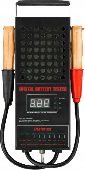 TESTER MĚŘIČ AUTOMOBILOVÝCH BATERIÍ DIGITÁLNÍ 12V 100A 200Ah Značka Forcekraft