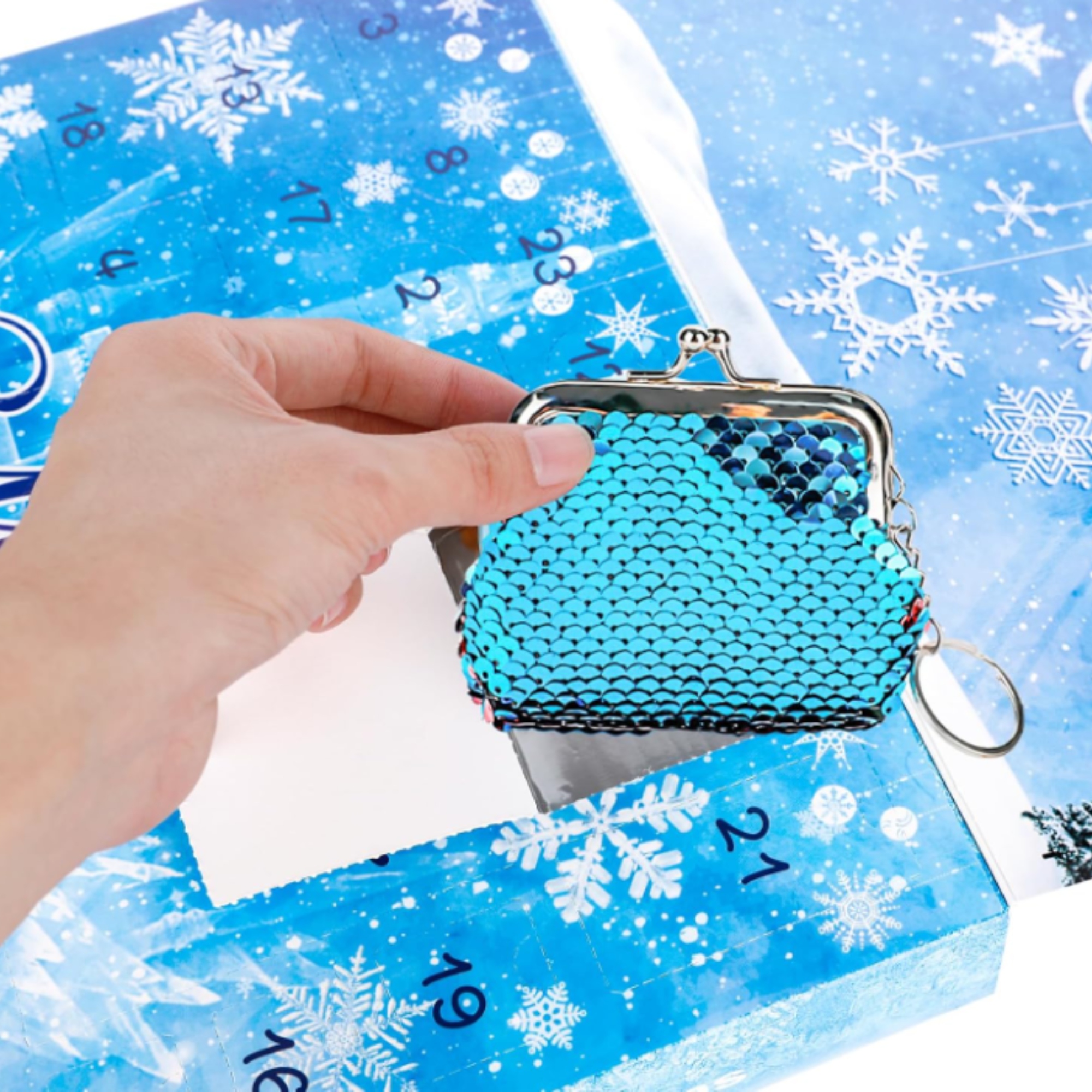 ADVENTNÍ KALENDÁŘ SADA DÁREK PRO DÍVKU 24 KUSŮ NA VÁNOCE Obsah kalendáře hračky