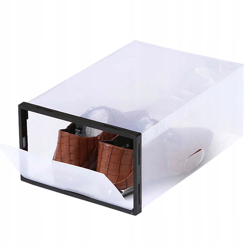 KRABIČKA NA BOTY SKLÁDACÍ ORGANIZÉR DO ŠATNÍ SKŘÍNĚ 10 kusů Barva bílá