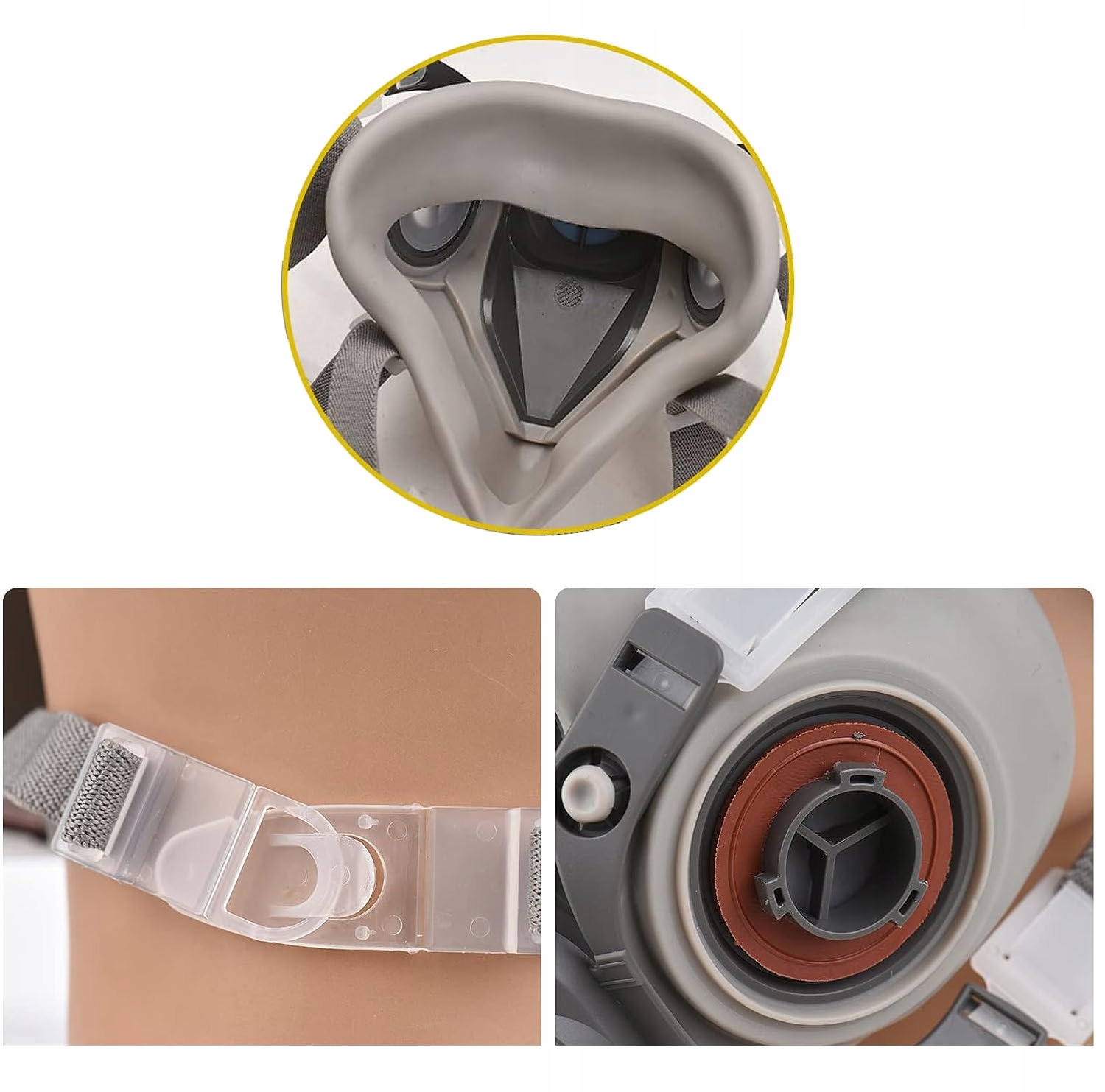 LAKOVACÍ MASKA 4100 + 2x UHLÍKOVÉ VLOŽKY + 12x FILTRY + BRÝLE Koanni Značka Koanni