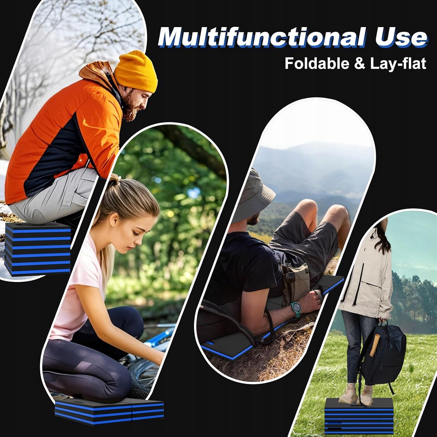 DÍLENSKÁ PODLOŽKA SKLÁDACÍ LEHÁTKO KLEKÁTKO 1210x570x31 Značka Kraft&Dele