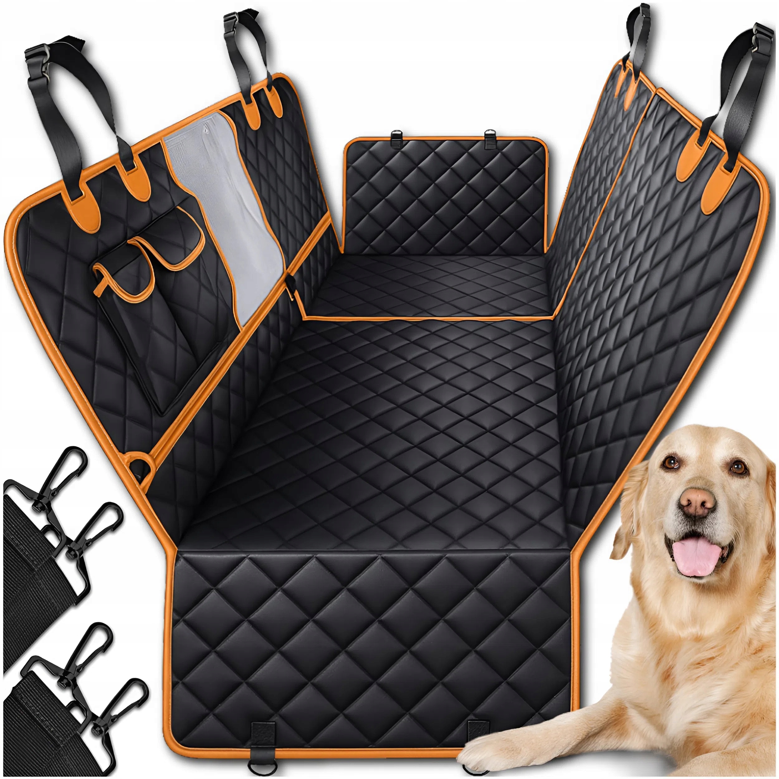 PODLOŽKA PRO PSA DO AUTA POTAH SEDADLA PREMIUM 4V1 VODĚODOLNÁ, PEVNÁ EAN (GTIN) 5906186332063