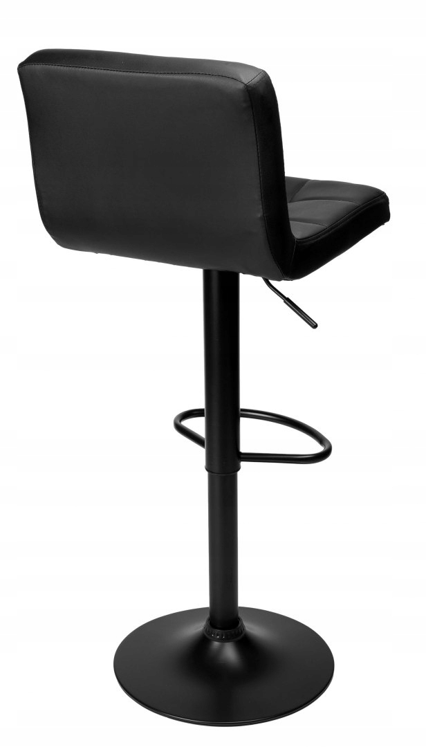 Barová židle ARAKO BLACK černá Minimální výška sedadla 63 cm