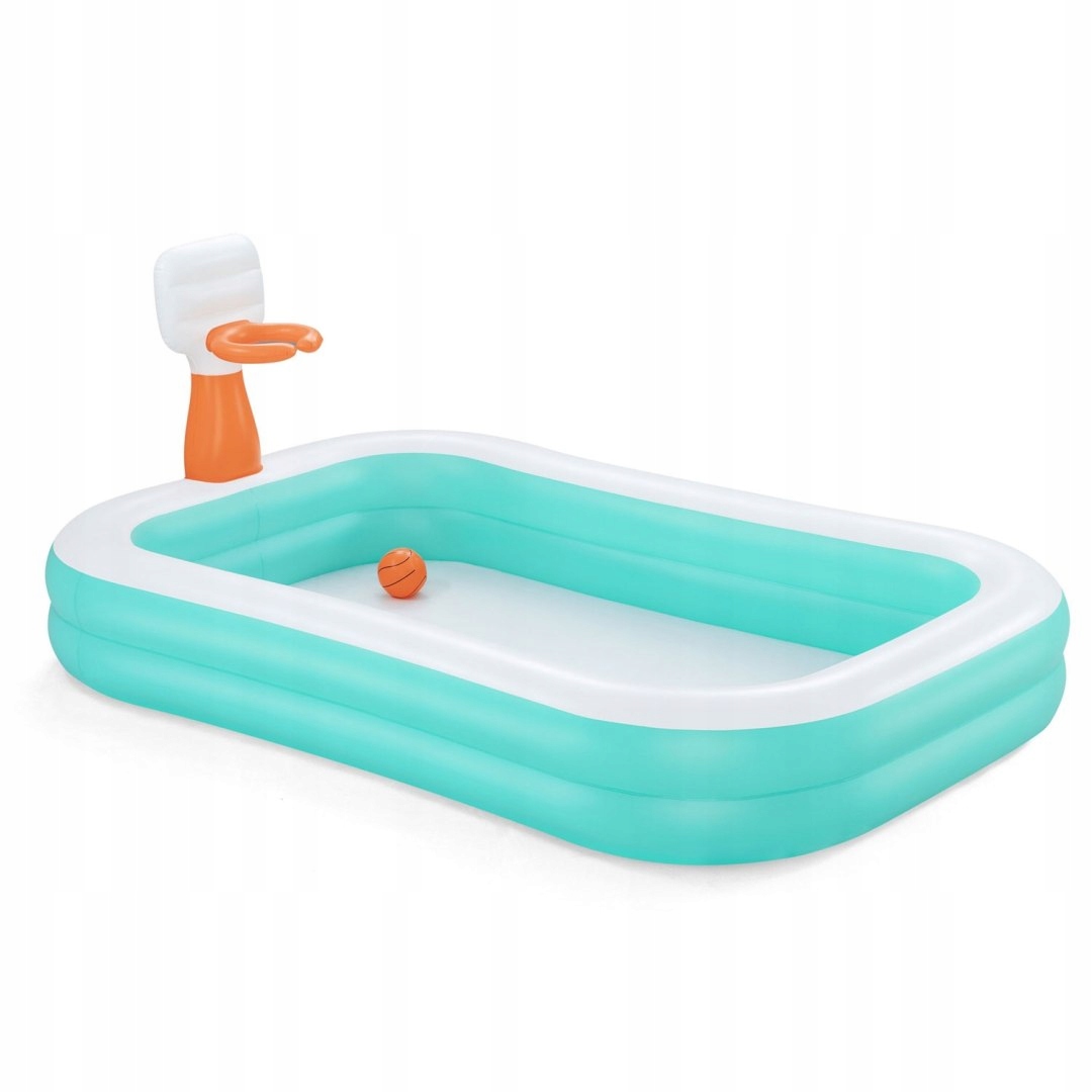 Nafukovací bazén Dunk'N Splash 251 x 168 x 102 cm Bestway 54445 Bestway Výška 102 cm