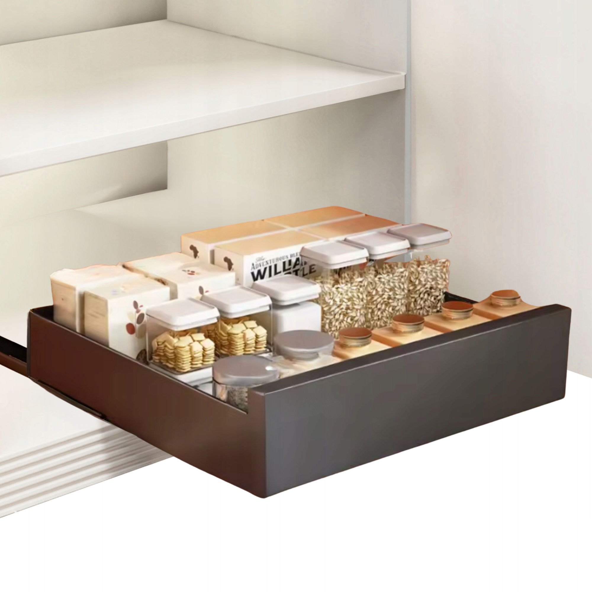 POLICE KUCHYŇSKÝ ORGANIZÉR CARGO VÝSUVNÁ ŠUPLÍK KOV DO SKŘÍŇKY 40