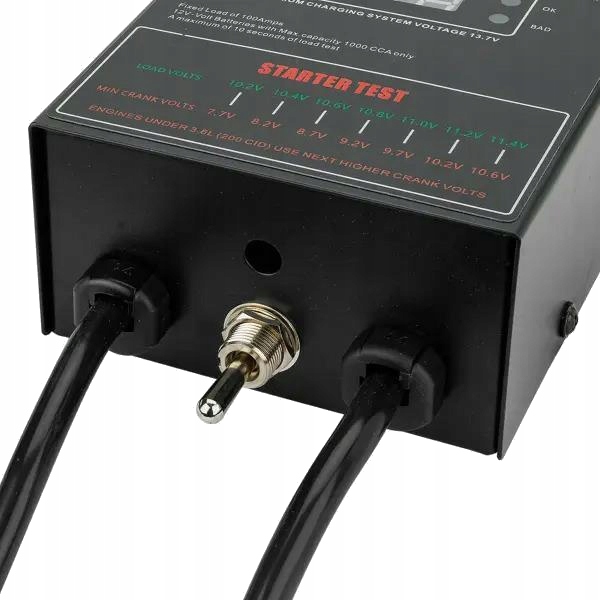 TESTER MĚŘIČ AUTOMOBILOVÝCH BATERIÍ DIGITÁLNÍ 12V 100A 200Ah EAN (GTIN) 5906692116393