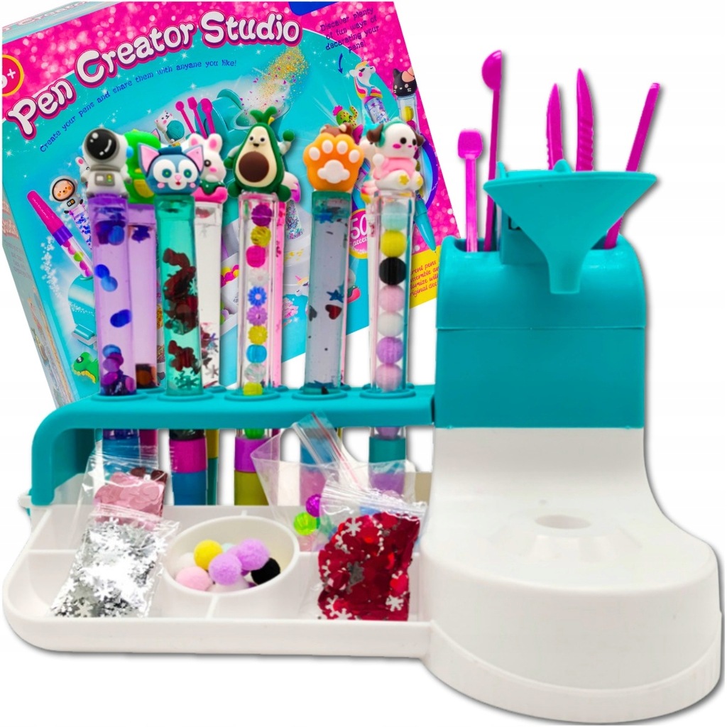 TOVÁRNA NA PERA, VELKÝ KREATIVNÍ SET PRO DĚTI, DĚTSKÉ DOPLŇKY Značka MEMFLOW