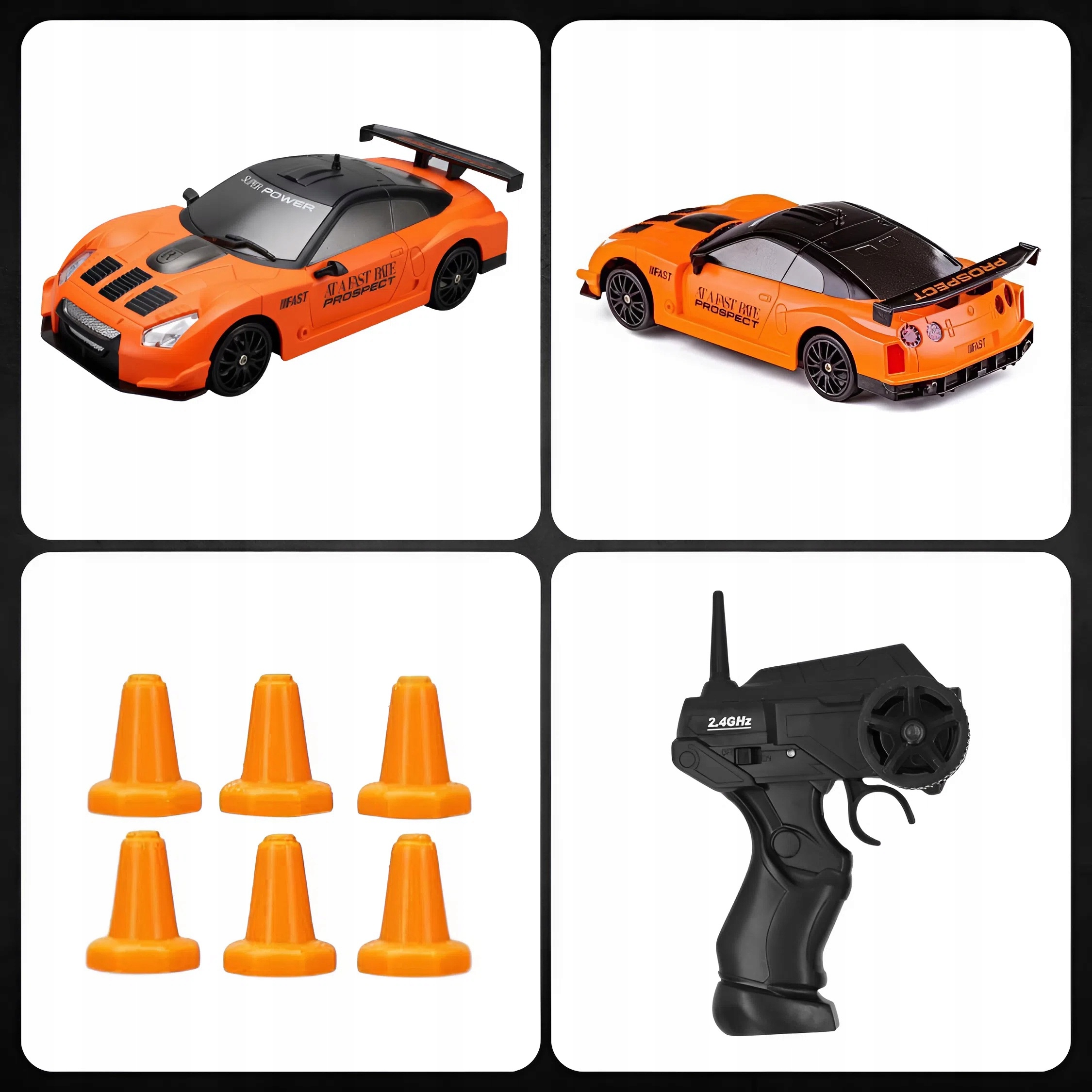 AUTO NA DÁLKOVÉ OVLÁDÁNÍ 4X4 S OVLADAČEM OVLÁDÁNÍM PRO DRIFT Série Auta na Pilota do driftu Samochody RC