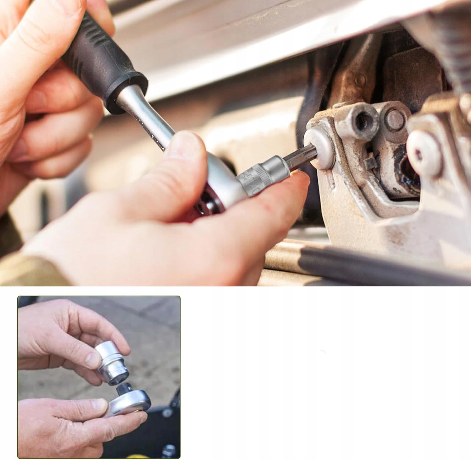 NÁSTRČNÉ KLÍČE TORX SPLINE 3/8" NÁSTAVCE BITY SADA KLÍČŮ 34 ks KUFR Kód výrobce S-34TES