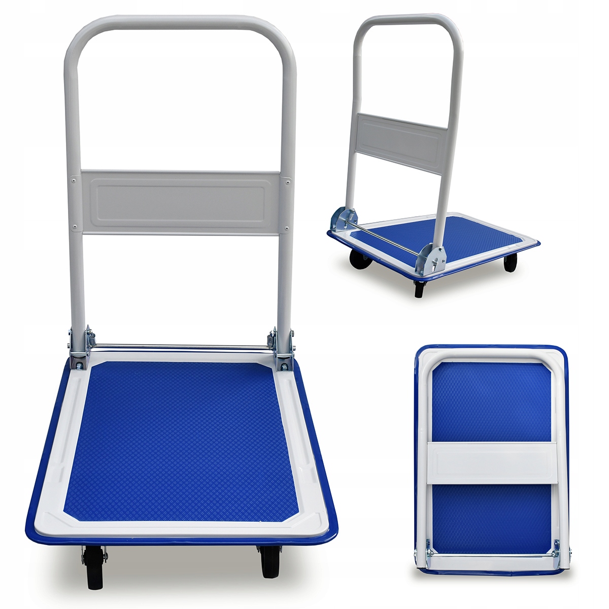 Skladovací plošinový vozík 150 kg skládací ruční MEDAS PRO Maximální zatížení 150 kg