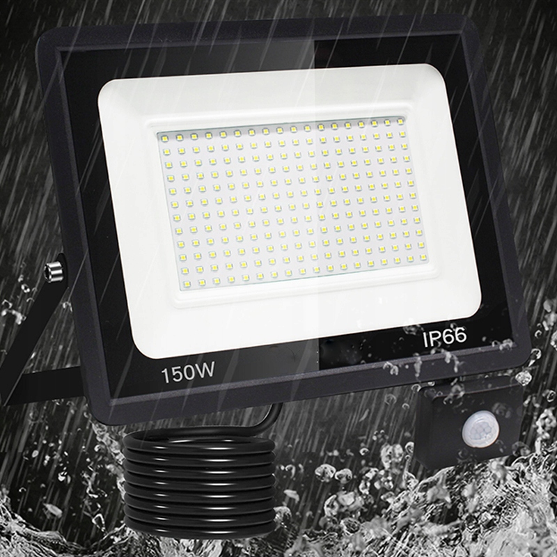 LED OSVĚTLOVAČ 150W s POHYBOVÝM SENZOREM HALOGEN Reflektor LAMPA DRŽÁK SLIM EAN (GTIN) 5903707778478