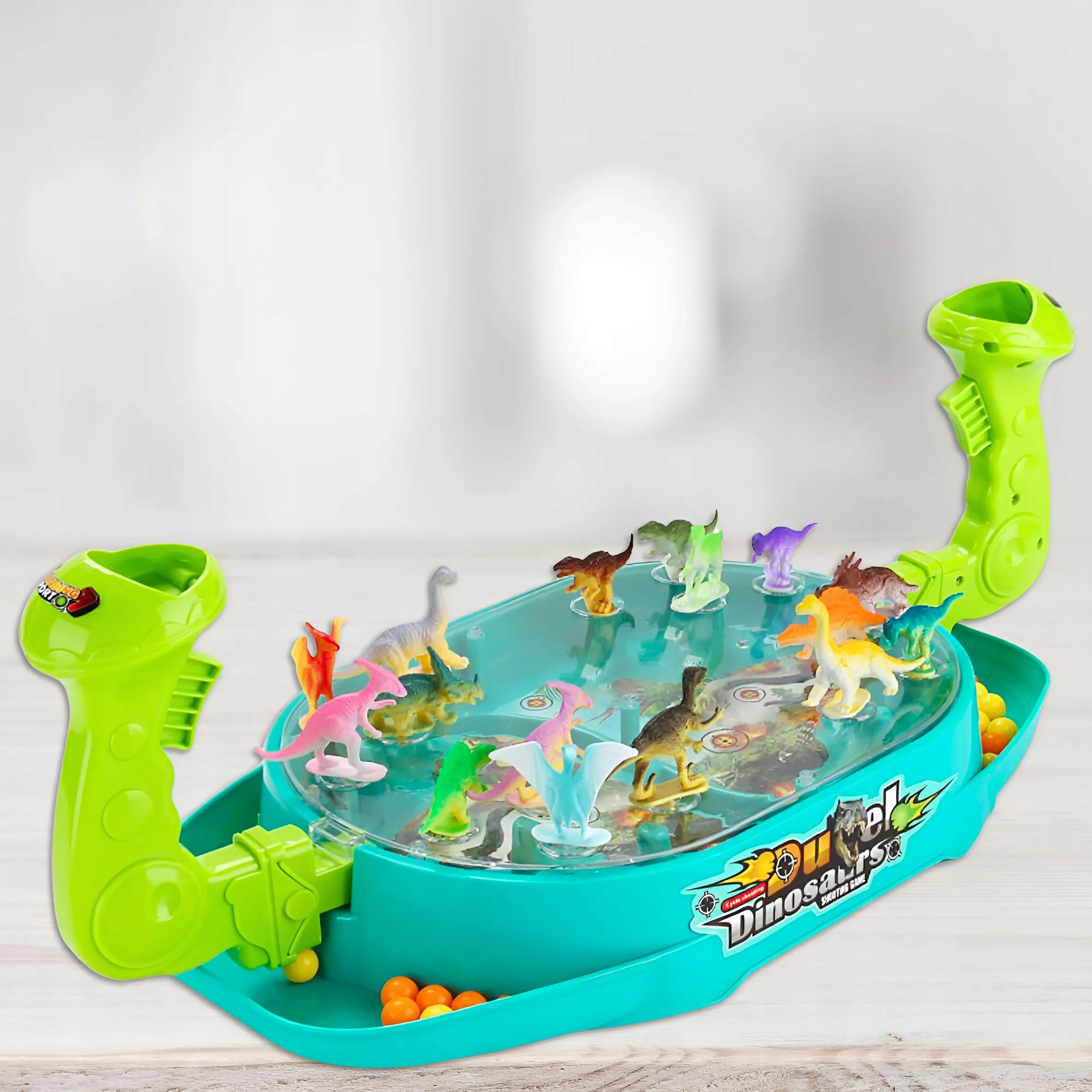 DOVEDNOSTNÍ HRA BALLSAURUS DINO ATTACK DÁREK HRAČKA PRO RODINU A DĚTI Herní čas až 30 minut