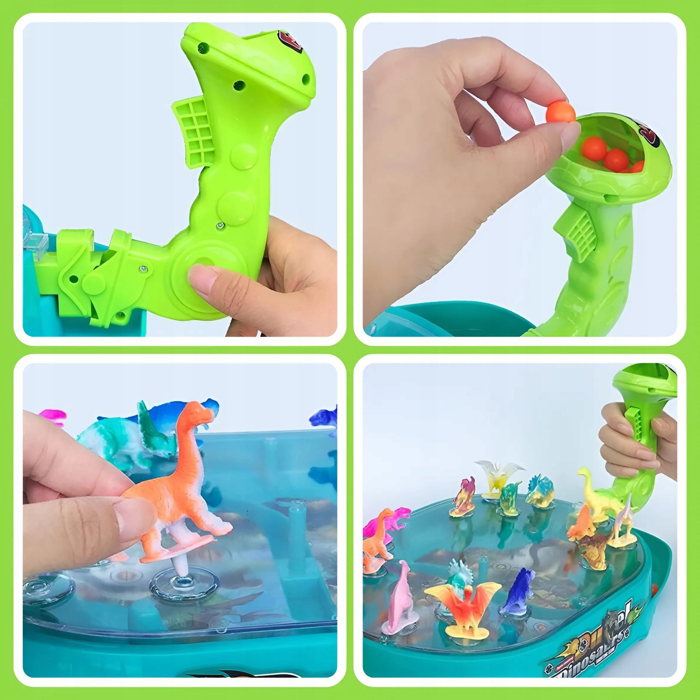 DOVEDNOSTNÍ HRA BALLSAURUS DINO ATTACK DÁREK HRAČKA PRO RODINU A DĚTI Informace o bezpečnosti a shodě výrobku Nevhodné pro děti mladší než je uvedený věk. Používat pod dohledem dospělé osoby. Nevhodné pro děti do 36 měsíců