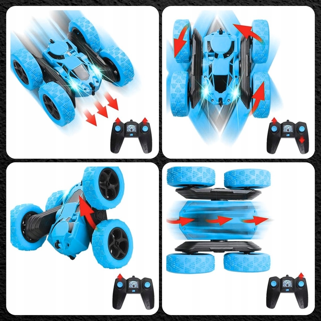 AUTO TWISTER AUTO NA DÁLKOVÉ OVLÁDÁNÍ S OVLADAČEM USB AKUMLÁTOR JAKO DÁREK Druh jezdící