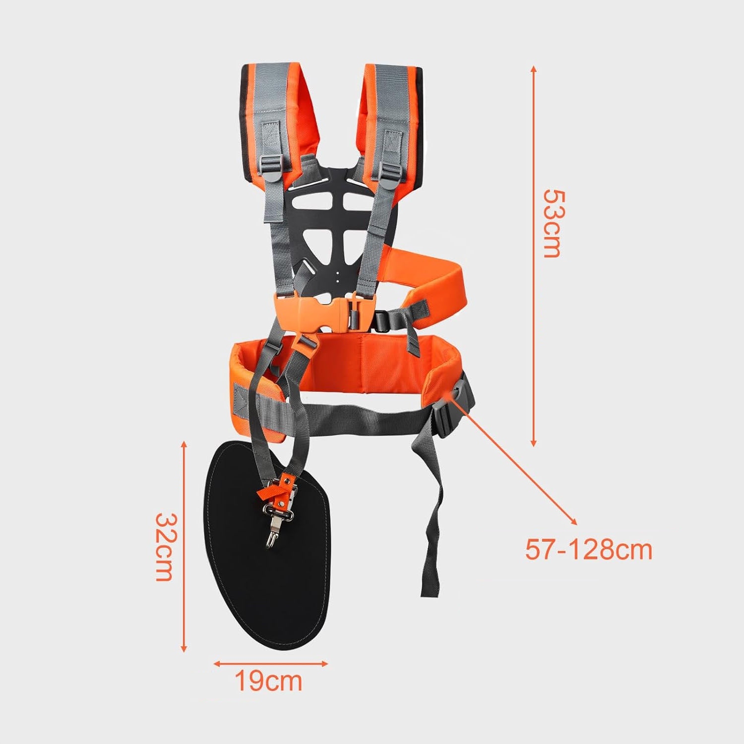 POPRUHY PRO BENZÍNOVOU KOSU VYŽÍNAČE NOSNÉ PÁSY REGULOVATELNÝ POSTROJ Koanni Stav balení originální