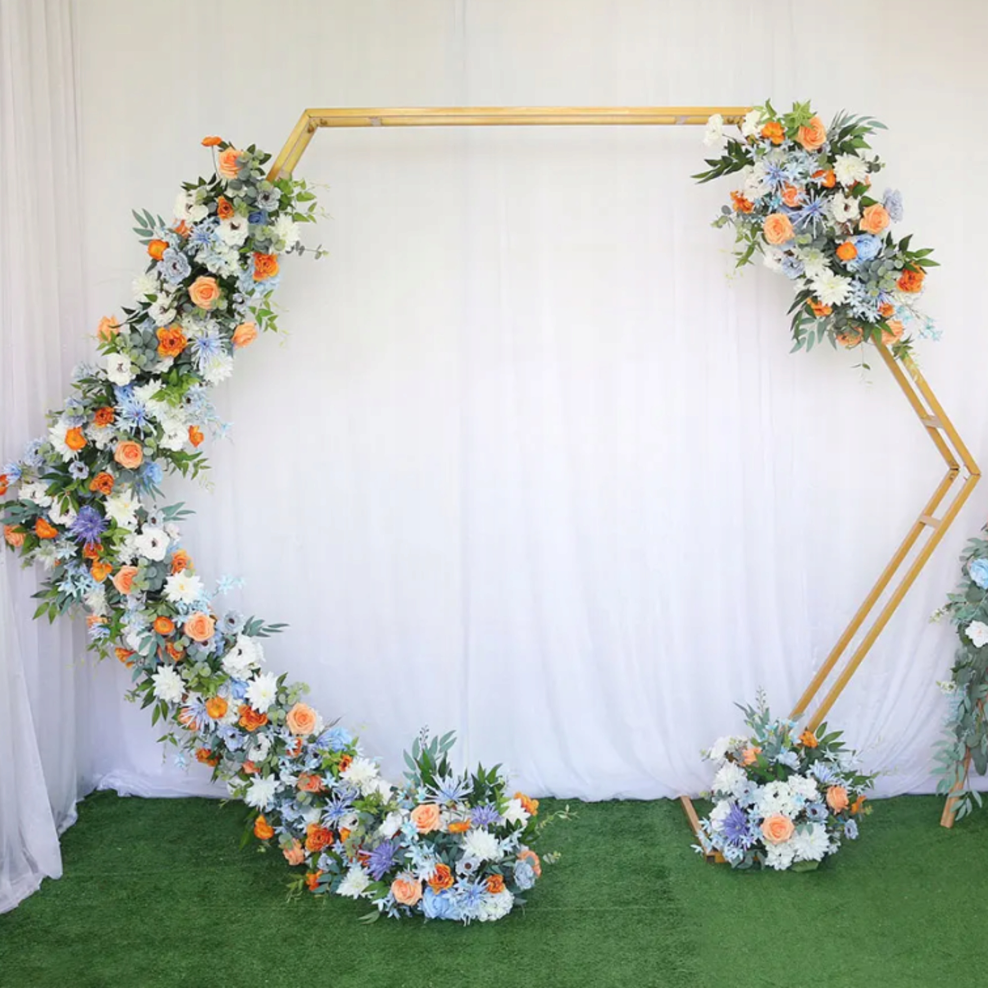 STOJAN NA BALÓNY STOJAN NA NAROZENINY DEKORACE SVATEBNÍ HOSTINA PRO SEZENÍ VELKÉ POZADÍ 2,6 M Počet kusů 1 ks.