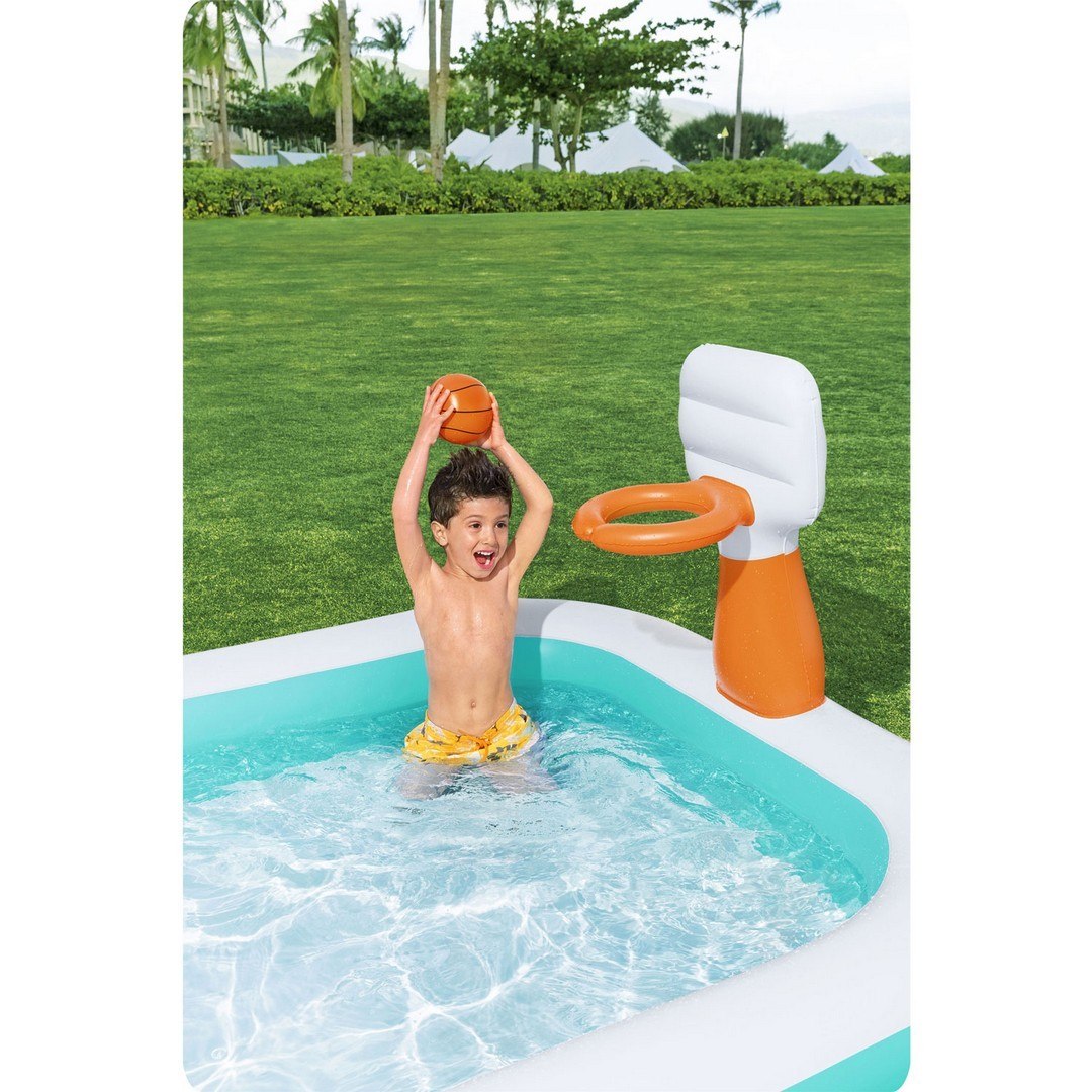 Nafukovací bazén Dunk'N Splash 251 x 168 x 102 cm Bestway 54445 Bestway Kapacita 636 l