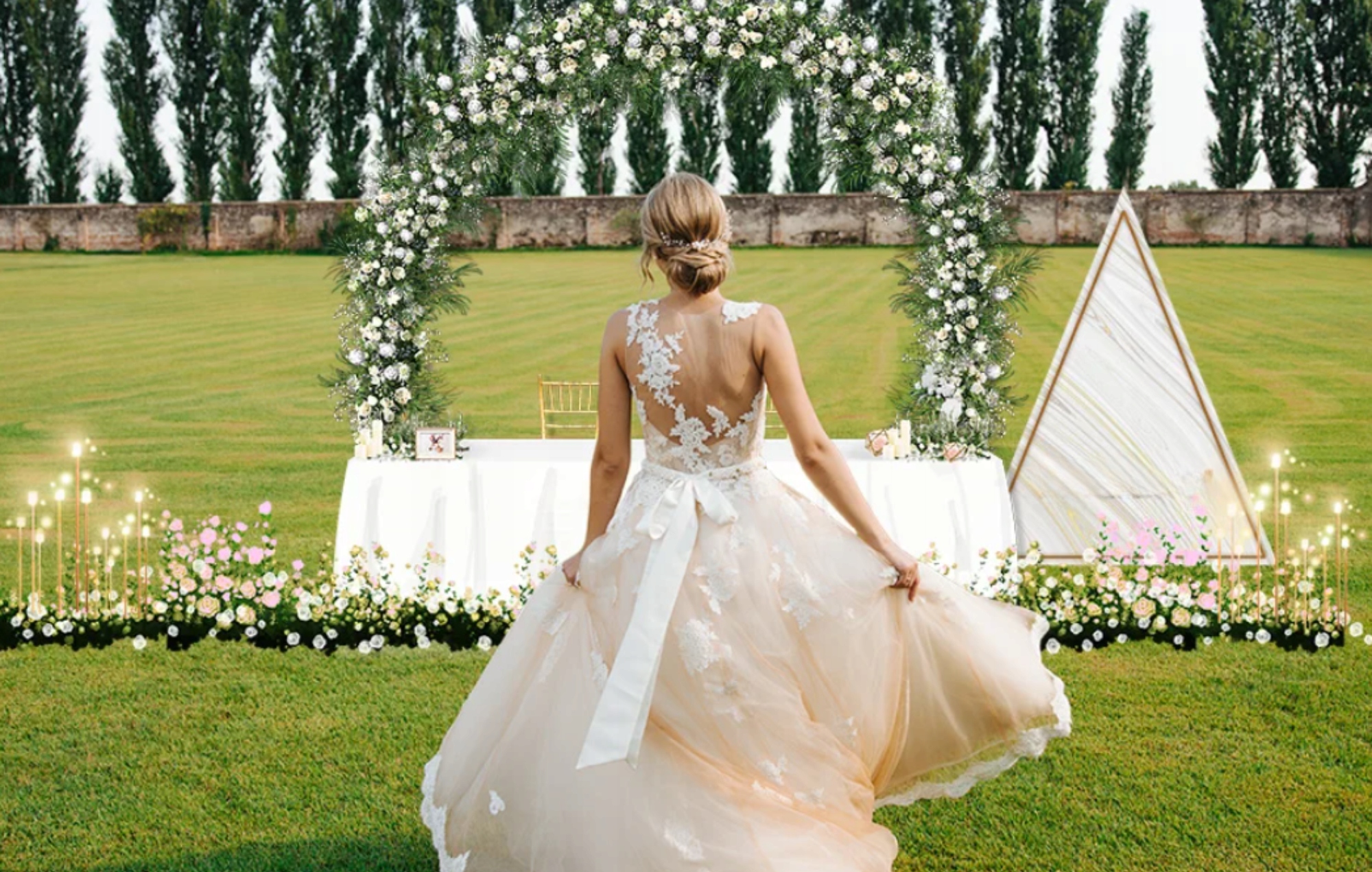 STOJAN NA BALÓNKY RÁM NA NAROZENINY BABY SHOWER DEKORACE NA SEZENÍ VELKÝ 2,5 M Akce baby shower