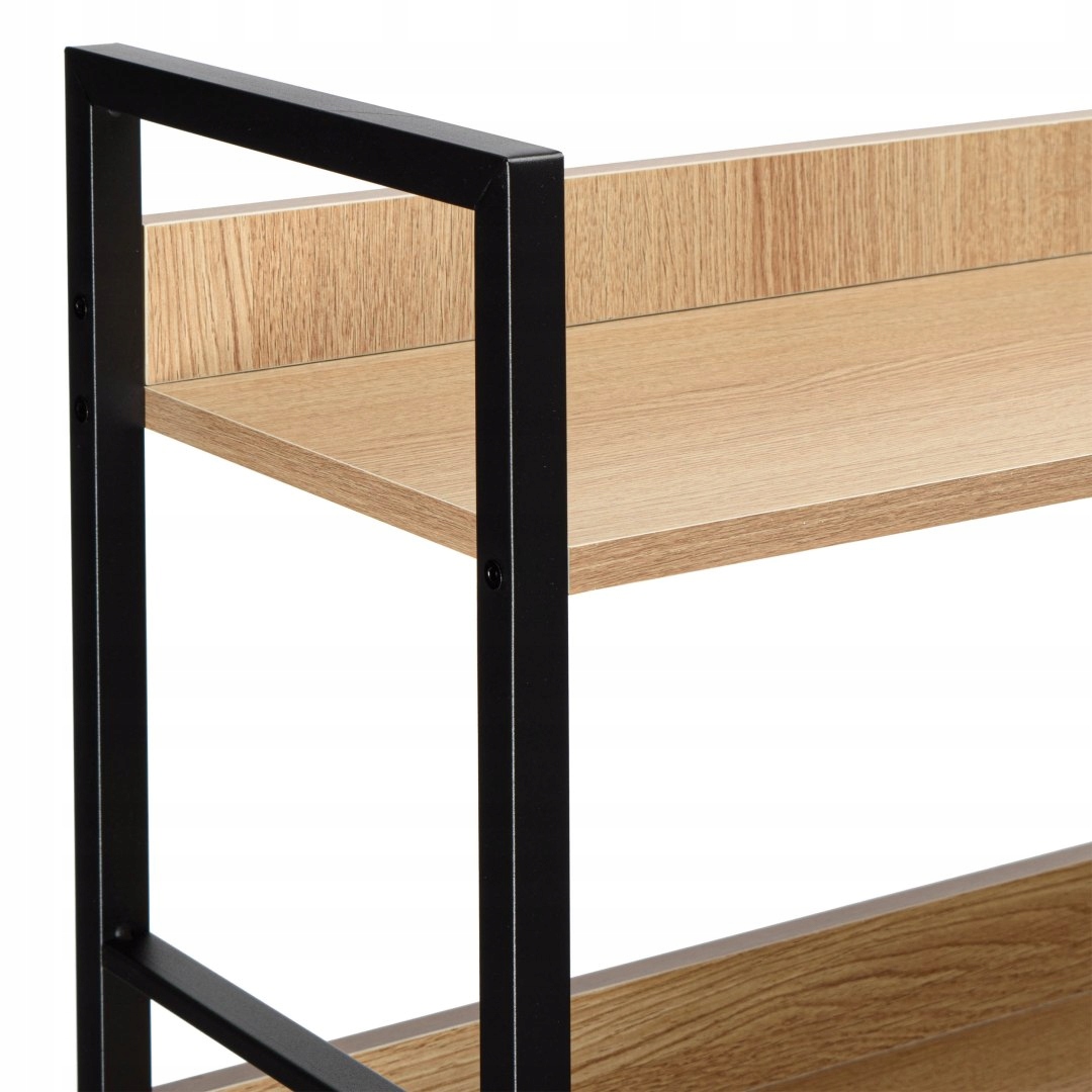 Kancelářský loftový regál VARBERG MODERN OAK Hloubka nábytku 28 cm