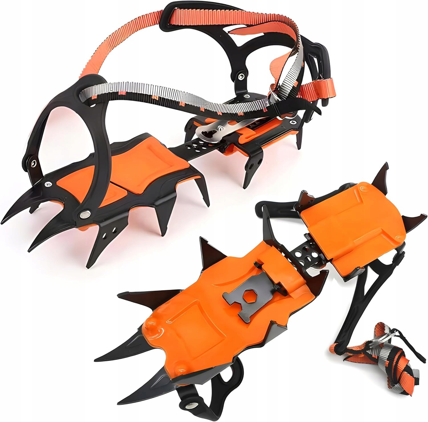 MAČKY KOŠÍKOVÉ NA BOTY - 12 ZUBŮ - NASTAVITELNÉ 36-46