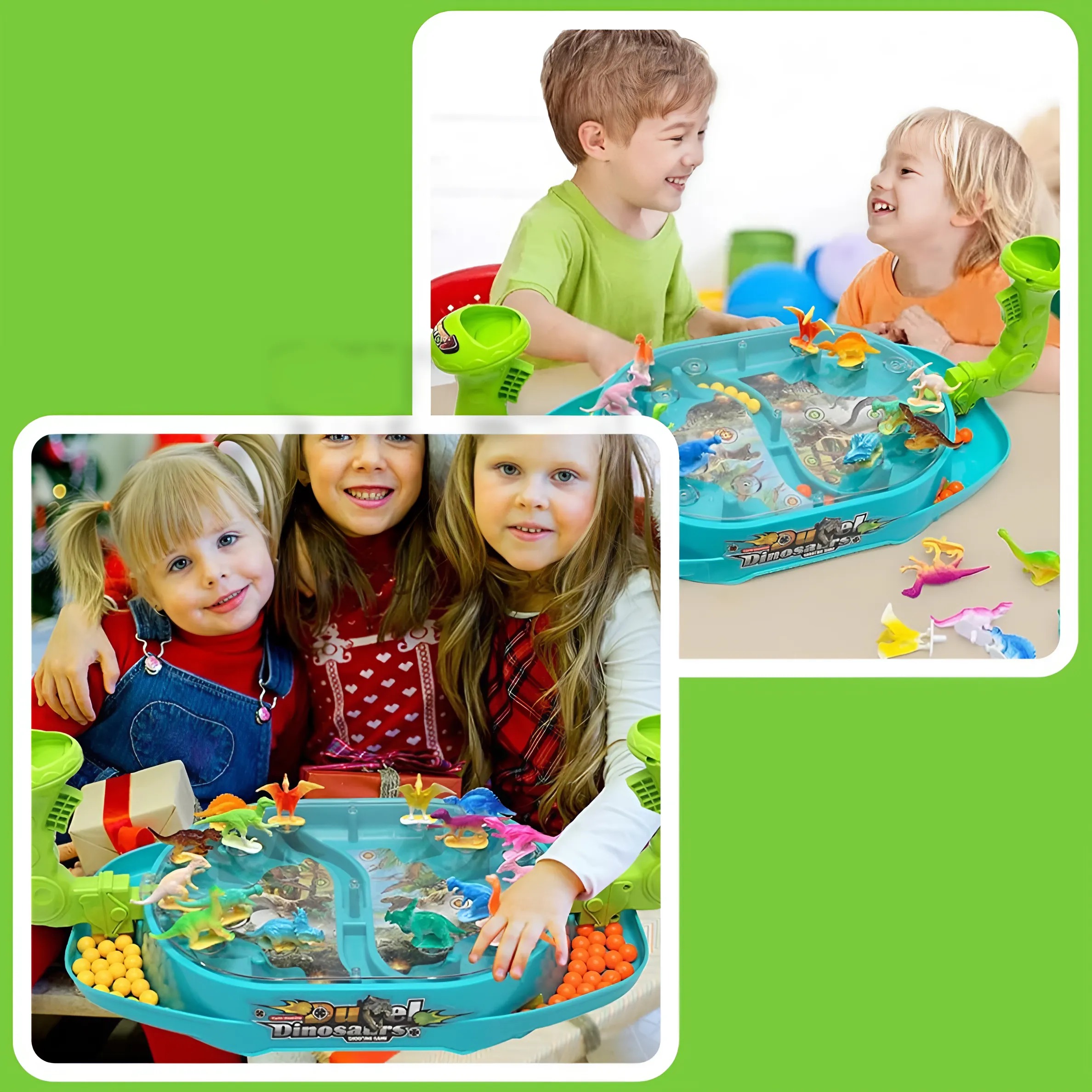 DOVEDNOSTNÍ HRA BALLSAURUS DINO ATTACK DÁREK HRAČKA PRO RODINU A DĚTI Věk dítěte 3+ roky