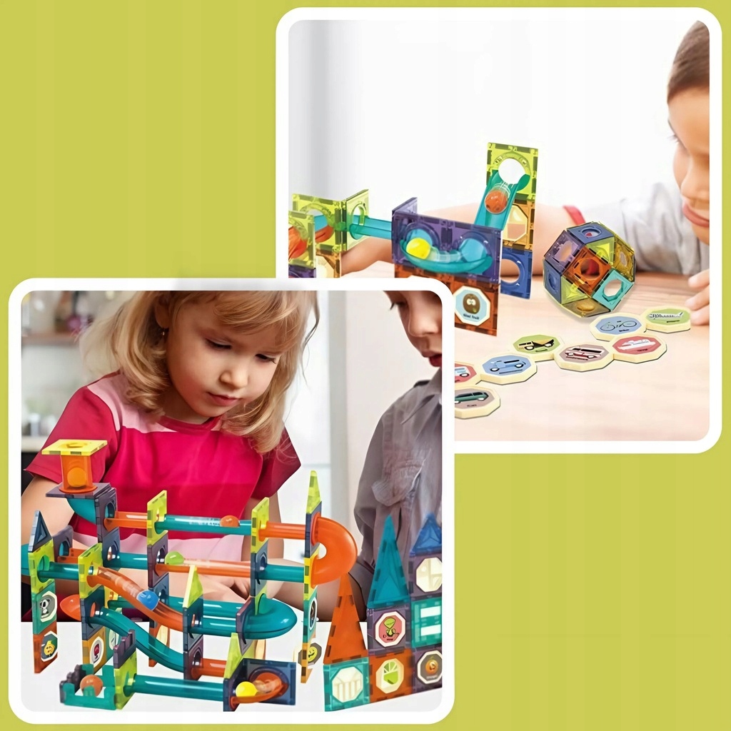 STAVEBNICE XXL KULIČKOVÁ DRÁHA KULODROM 96 DÍLKŮ VELKÁ DRÁHA Druh sada