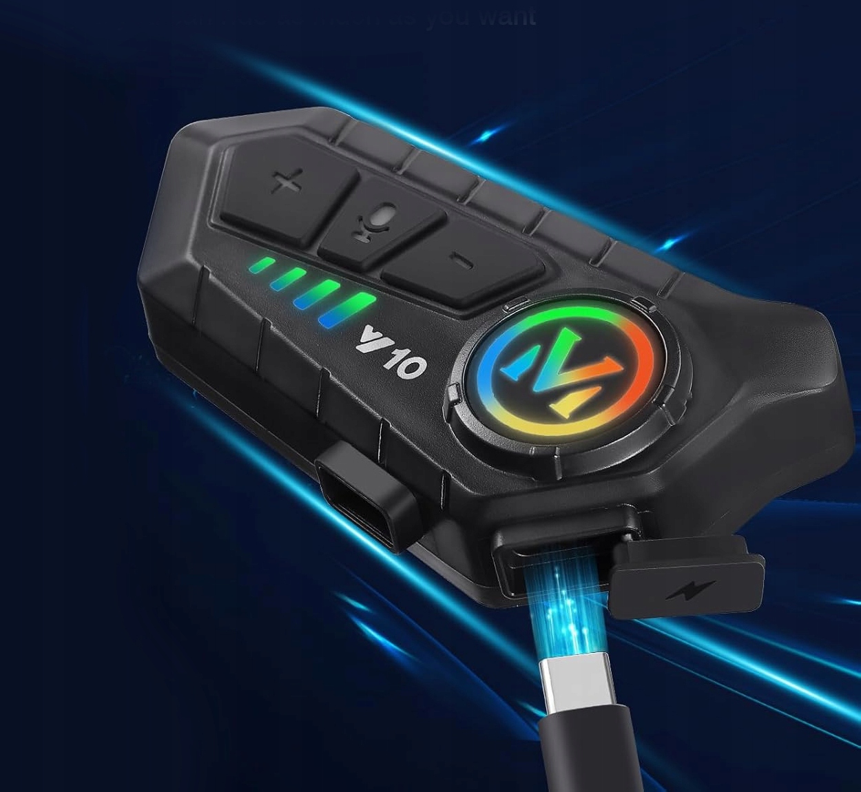 Bluetooth motocyklová sluchátka INTERFON univerzální stereo Koanni Další funkce párování s navigací párování s telefonem vytáčení hlasem