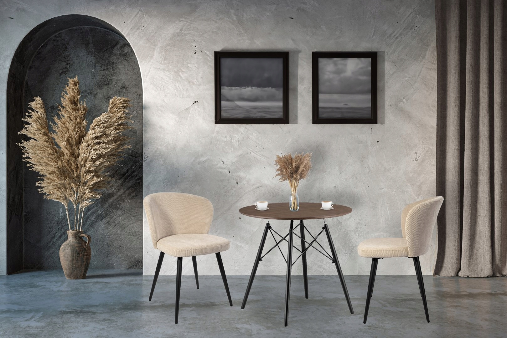 Čalouněná židle KROSBY SZTRUKS béžová Značka eHokery