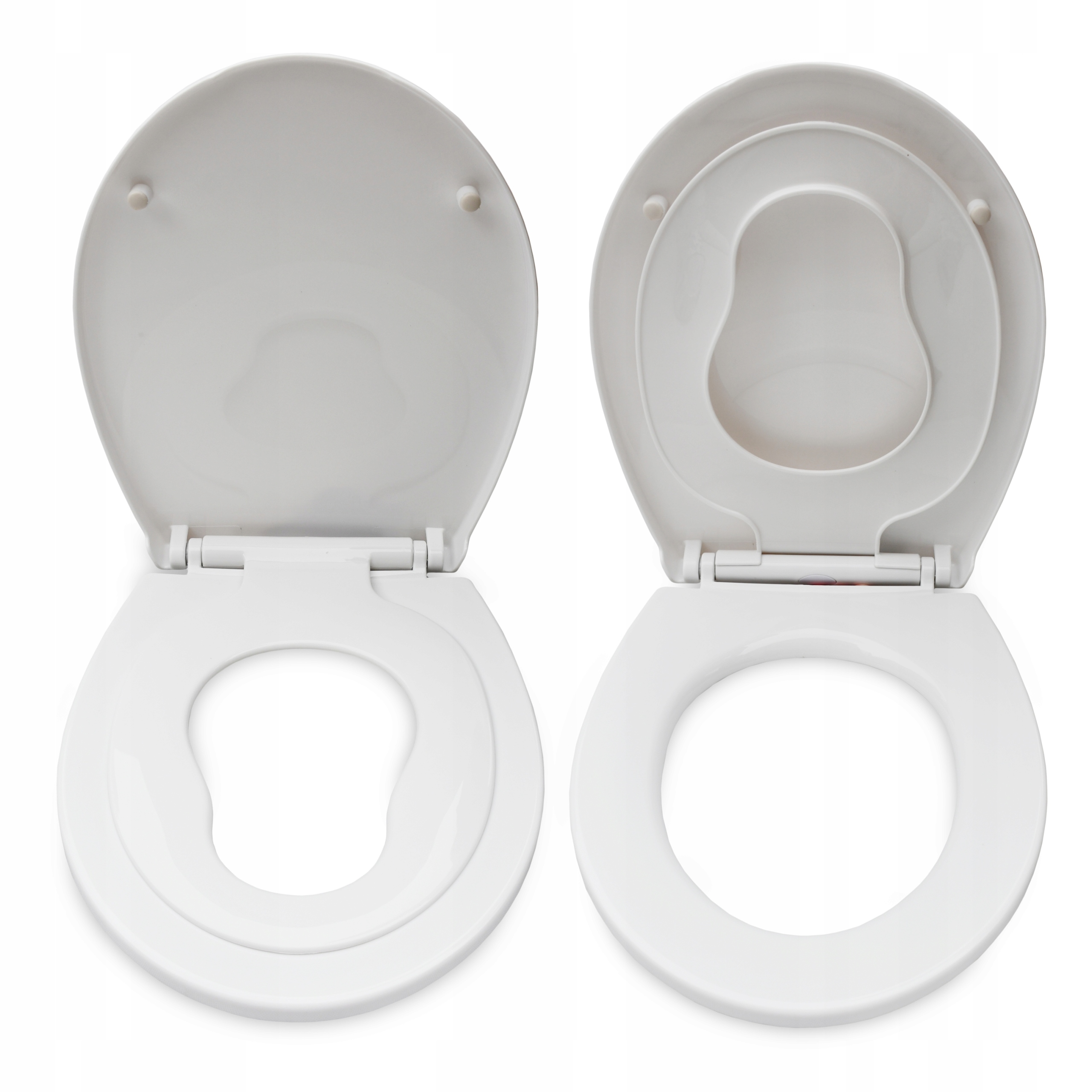 WC SEDÁTKO S POZVOLNÝM SKLÁPĚNÍM A ZABUDOVANOU VLOŽKOU PRO DĚTI 2v1 Stav balení originální