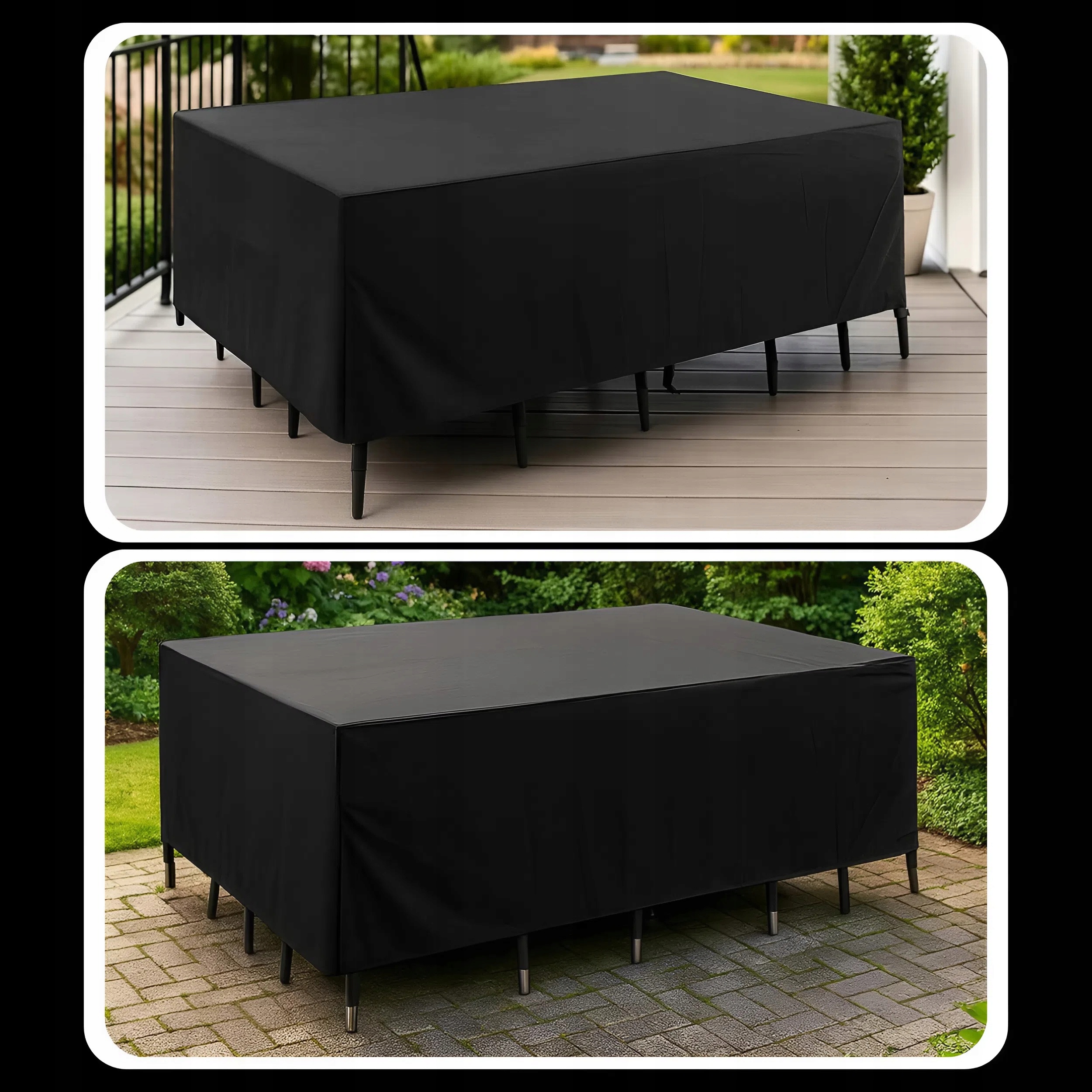 VODĚODOLNÝ OBAL NA ZAHRADNÍ NÁBYTEK, SILNÝ, ODOLNÝ, VELKÝ 220X105X105 CM Kód výrobce POKROWIEC OGRODOWY 220X105X105CM MEMFLOW