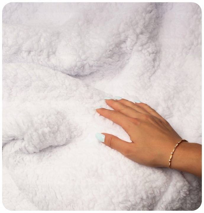 DEKA oversize mikina Silná MIKINOVÁ DEKA 2v1 XXL Vzor PIZZA Kožešina Bluzo Deka Barva černá