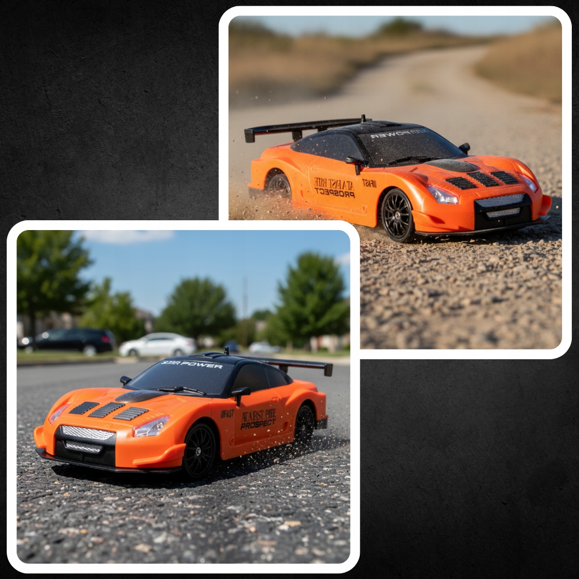 AUTO NA DÁLKOVÉ OVLÁDÁNÍ 4X4 S OVLADAČEM OVLÁDÁNÍM PRO DRIFT Materiál guma kov plast