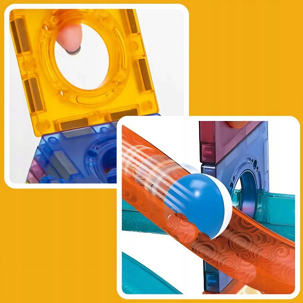 STAVEBNICE XXL KULIČKOVÁ DRÁHA KULODROM 96 DÍLKŮ VELKÁ DRÁHA Věk dítěte 3+ roky