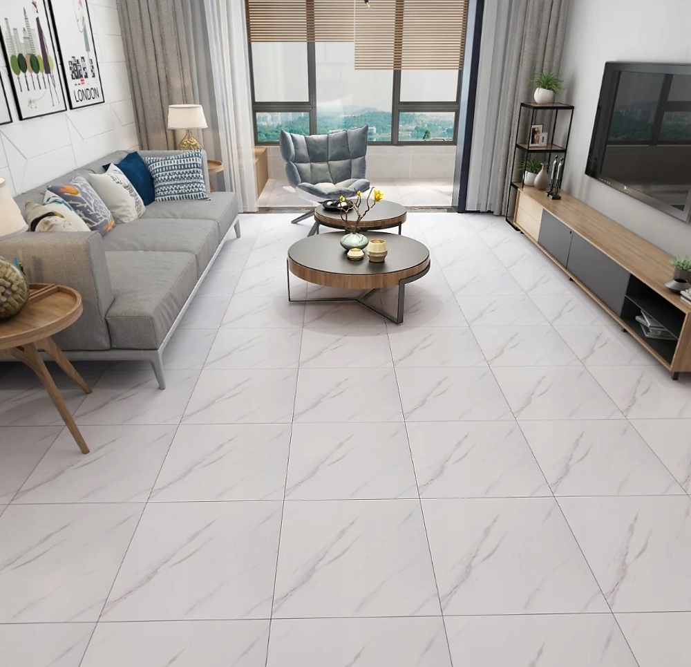 10x SAMOLEPICÍ BÍLÝ MRAMOROVÝ PVC LESKLÝ Koanni Délka 30 cm