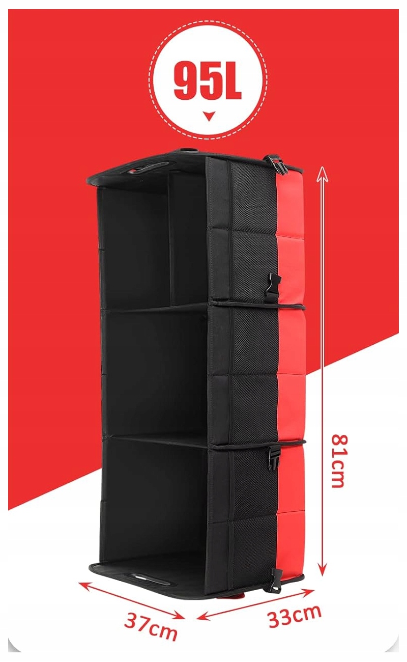 VELKÝ ORGANIZÉR DO ZAVAZADLOVÉHO PROSTORU AUTA KUFER PEVNÝ BOX Koanni Výrobce Koanni