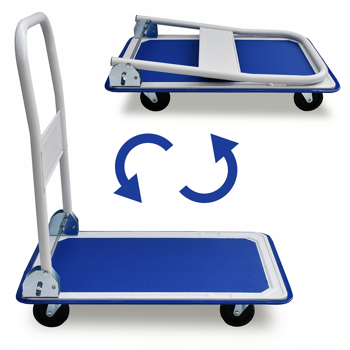 Skladovací plošinový vozík 150 kg skládací ruční MEDAS PRO EAN (GTIN) 5907346439028