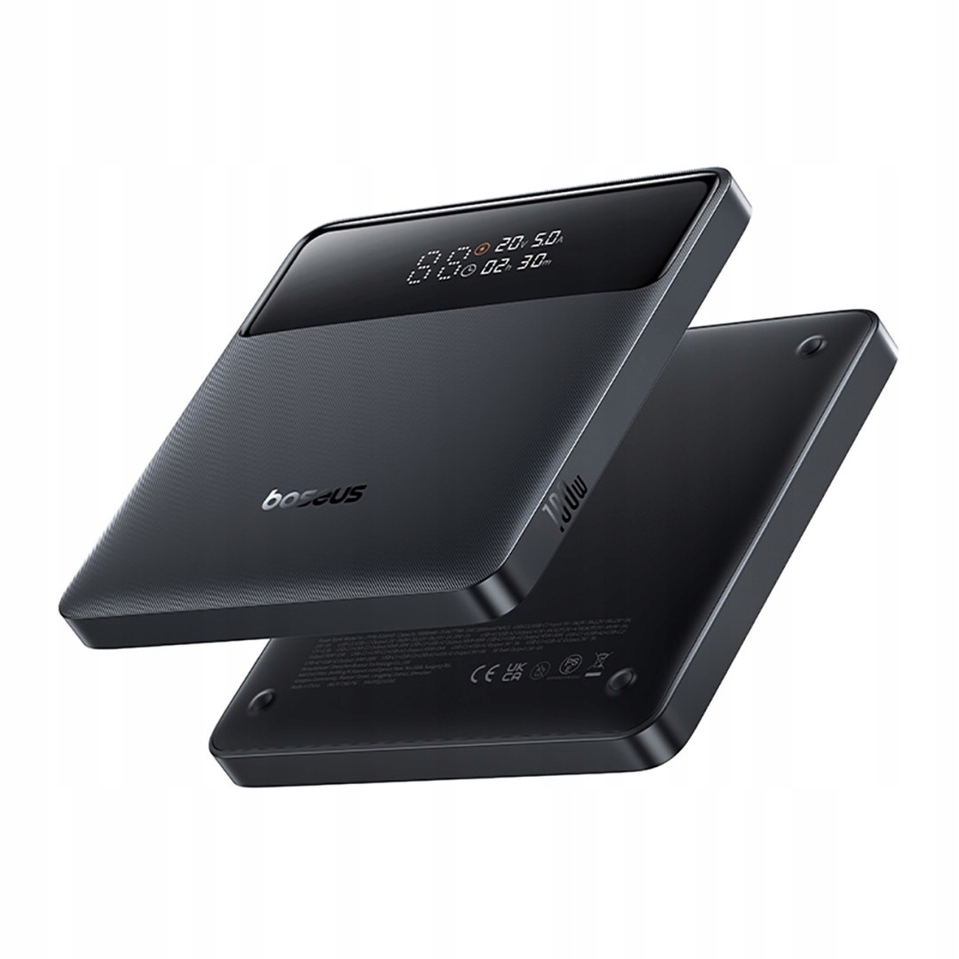 Powerbanka s displejem Blade H1 20000mAh USB-A USB-C 100W - černá BASEU Stav balení originální