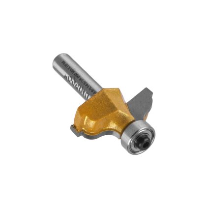 Fréza B0901 8x12,7x34,9 L-14,5 R-4,8 mm, frézování hran, s ložiskem  Dnipro-M