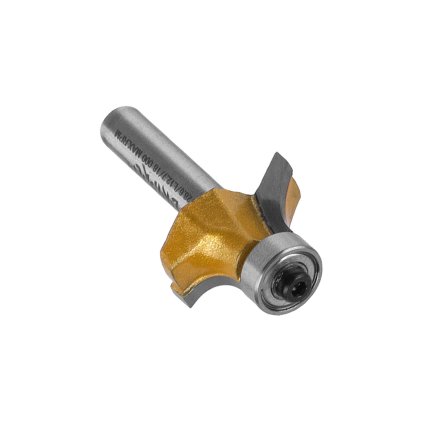 Fréza B0505 8x12,7x28,6 L-12,7 R-7,95 mm, frézovanie hrán, s ložiskom Dnipro-M